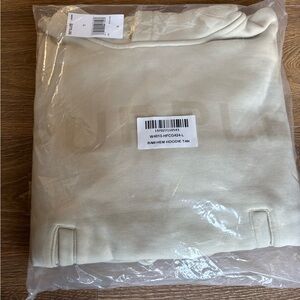 Purple Brand Cream Hooded Sweatshirt